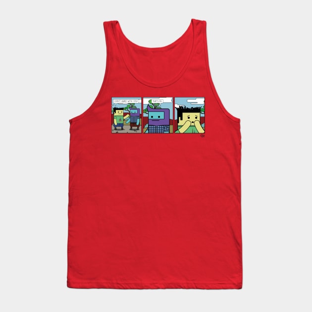 I Dont Agree With You Tank Top by JoelSimpsonDesign